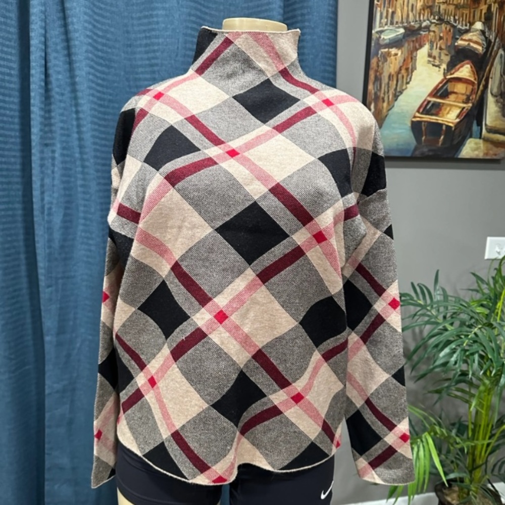 NWOT: Rachel Zoe Knit Mock Sweater - L